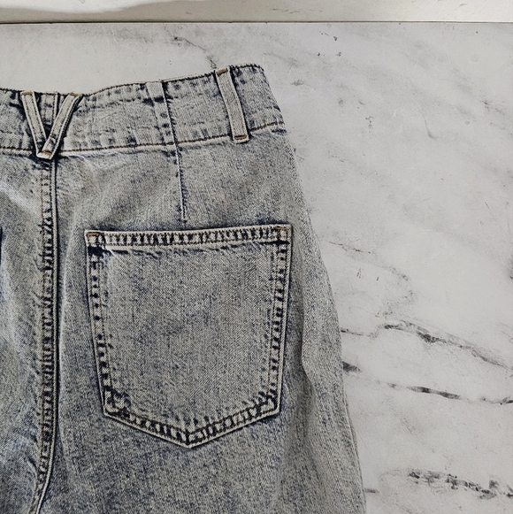 Veronica Beard Bolton Elastic Hem High Rise Vail Light Blue Jeans 25 Preowned - Picture 8 of 9